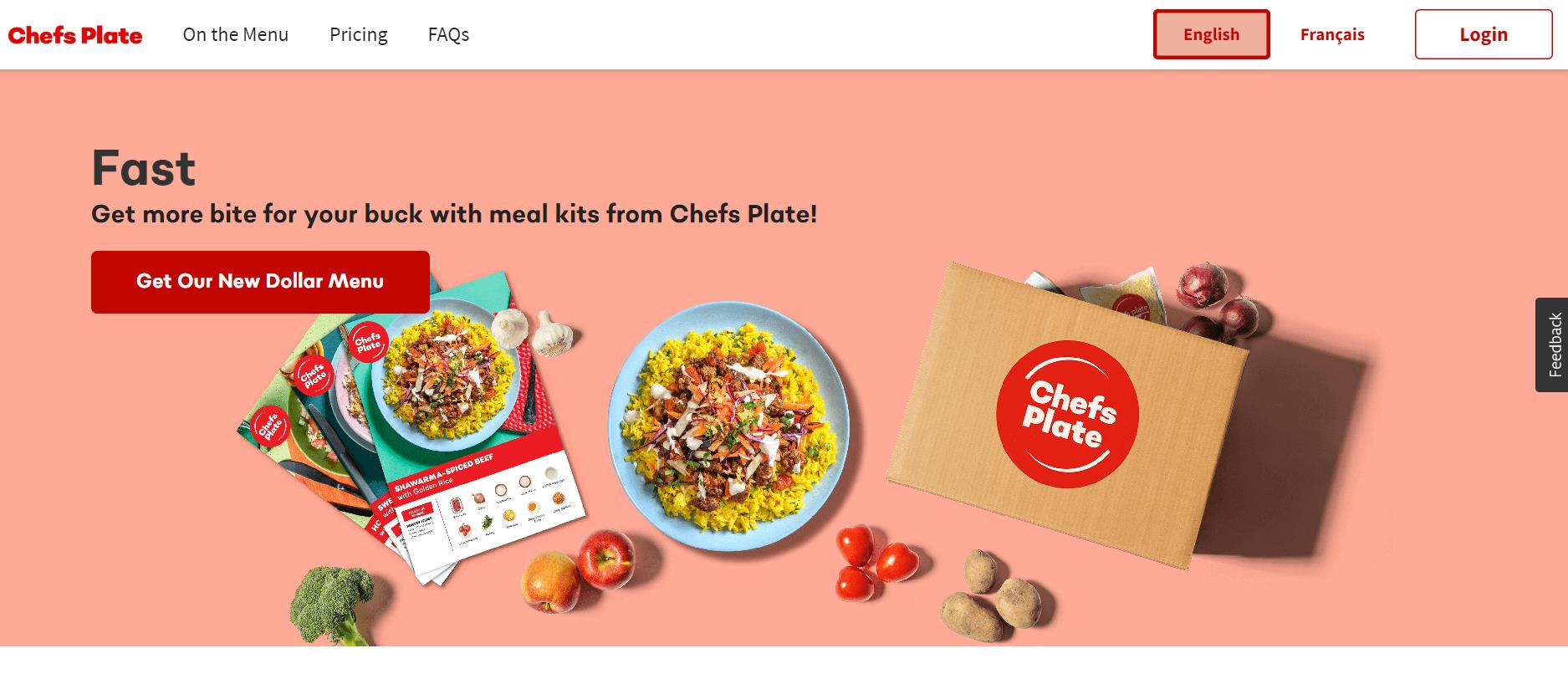chefs plate login