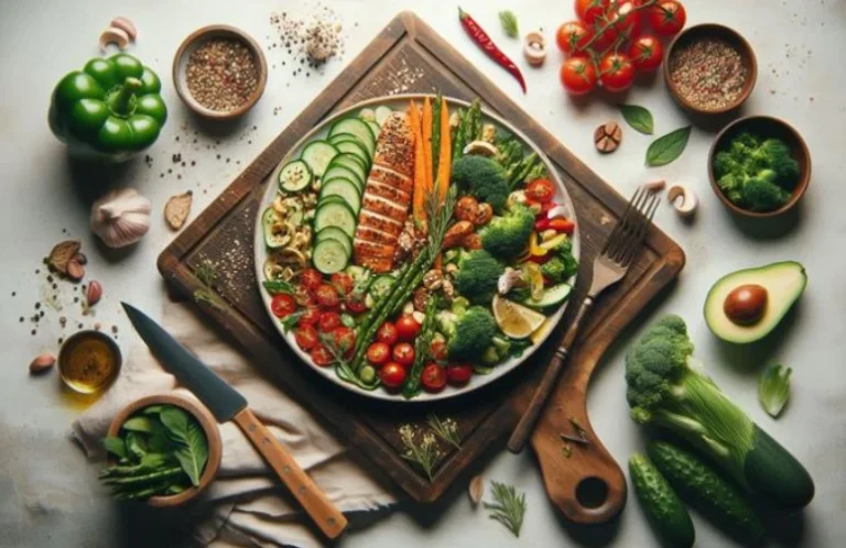 the top of the plate where food is placed is called