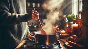Stir frequently – Keeps the heat even.