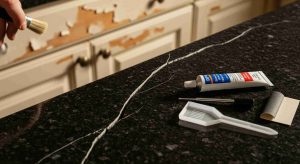 Cracked Countertops or Damaged Cabinets