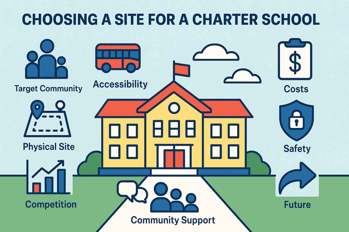 key considerations for choosing a charter school site