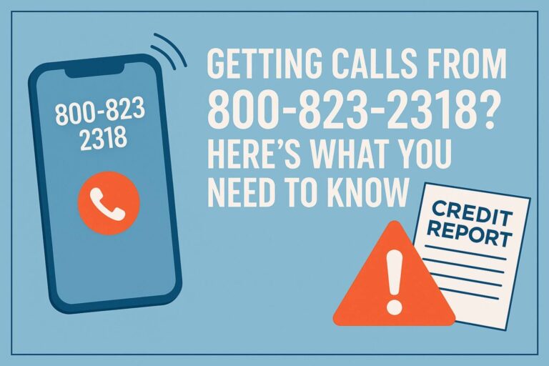 Getting Calls From 800-823-2318 Here’s What You Need to Know