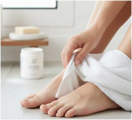 Washing and Drying- Foot and Nail Care
