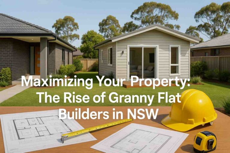 Maximizing Your Property The Rise of Granny Flat Builders in NSW