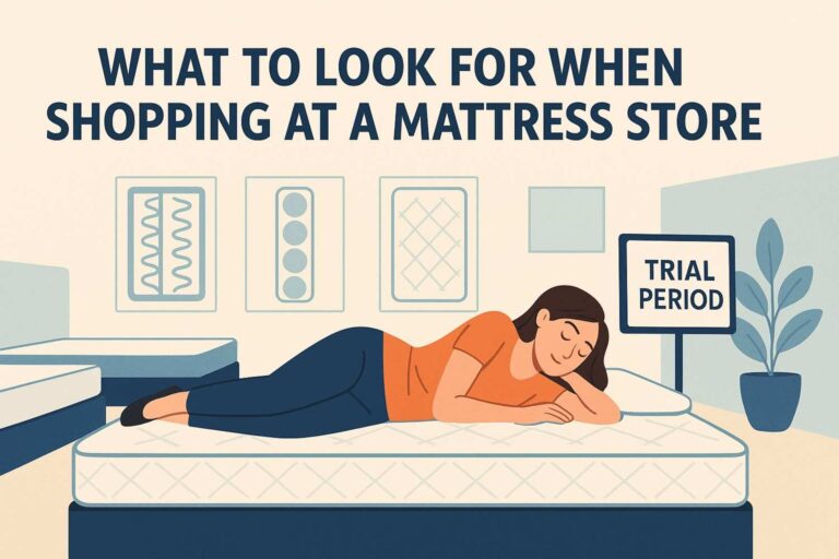 What to Look for When Shopping at a Mattress Store