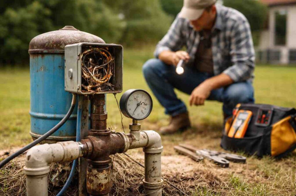 Failing Well Equipment