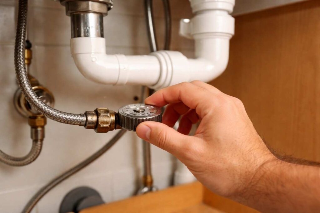 Partially Closed Shut-Off Valves